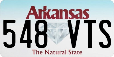 AR license plate 548VTS