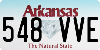 AR license plate 548VVE