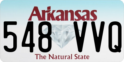 AR license plate 548VVQ
