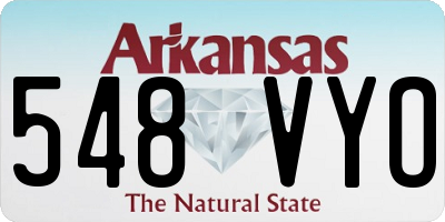 AR license plate 548VYO