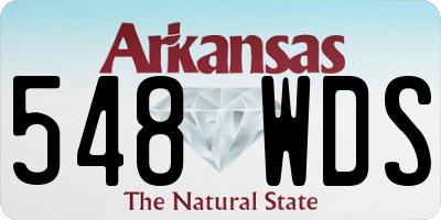 AR license plate 548WDS