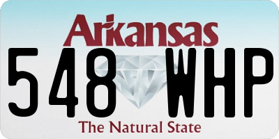 AR license plate 548WHP