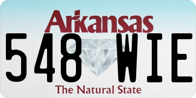 AR license plate 548WIE