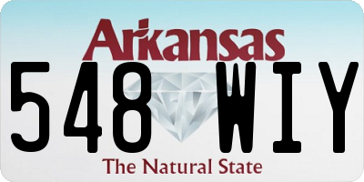 AR license plate 548WIY