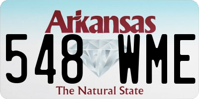 AR license plate 548WME