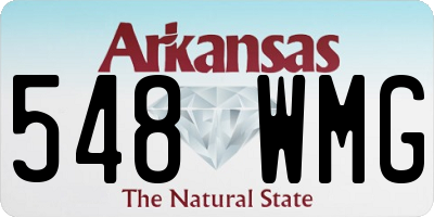 AR license plate 548WMG