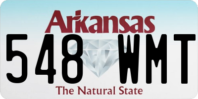 AR license plate 548WMT