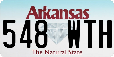 AR license plate 548WTH