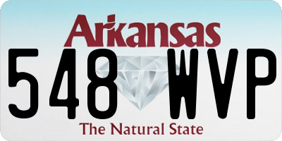 AR license plate 548WVP