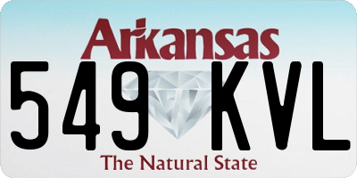 AR license plate 549KVL