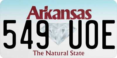 AR license plate 549UOE