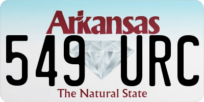 AR license plate 549URC