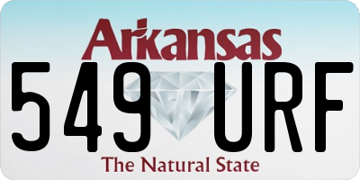 AR license plate 549URF