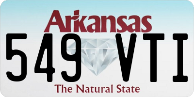 AR license plate 549VTI