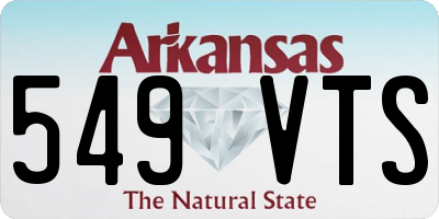 AR license plate 549VTS