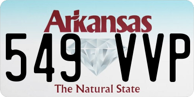 AR license plate 549VVP