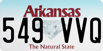 AR license plate 549VVQ