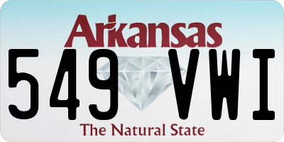 AR license plate 549VWI