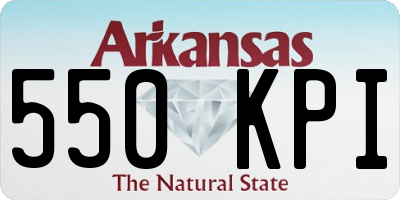 AR license plate 550KPI