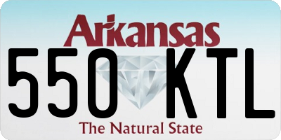 AR license plate 550KTL