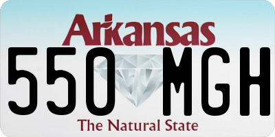 AR license plate 550MGH