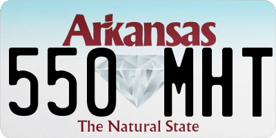 AR license plate 550MHT