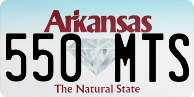 AR license plate 550MTS