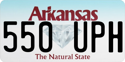 AR license plate 550UPH
