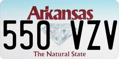 AR license plate 550VZV