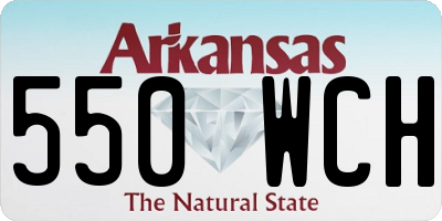 AR license plate 550WCH