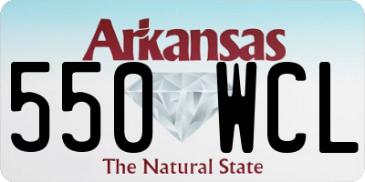 AR license plate 550WCL