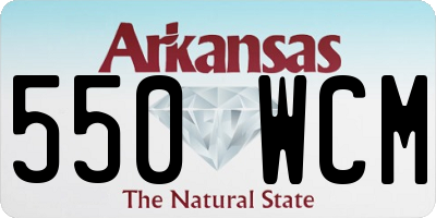 AR license plate 550WCM