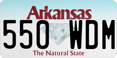 AR license plate 550WDM