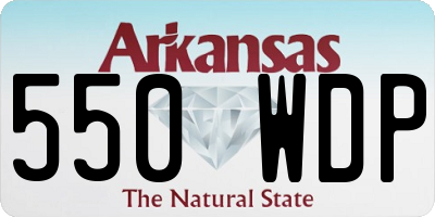 AR license plate 550WDP