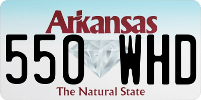 AR license plate 550WHD