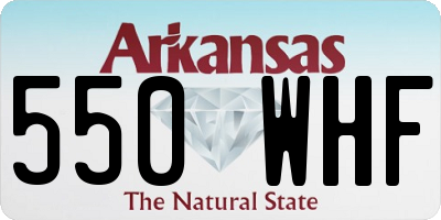 AR license plate 550WHF