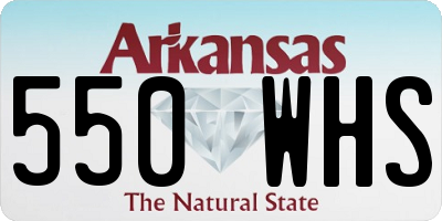 AR license plate 550WHS