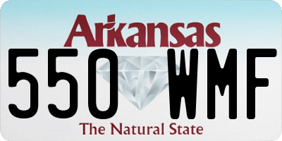 AR license plate 550WMF