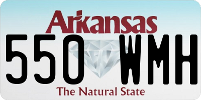 AR license plate 550WMH