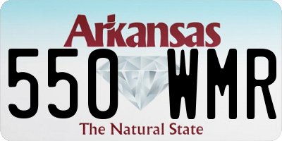 AR license plate 550WMR