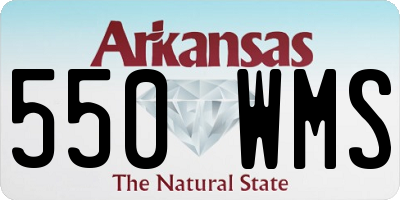 AR license plate 550WMS