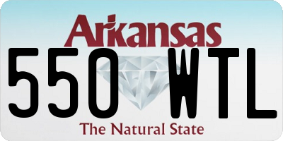 AR license plate 550WTL