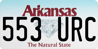 AR license plate 553URC