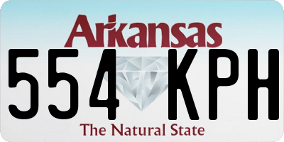 AR license plate 554KPH