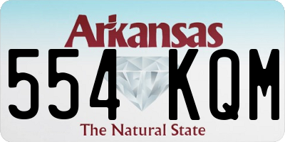 AR license plate 554KQM