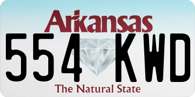 AR license plate 554KWD