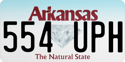 AR license plate 554UPH