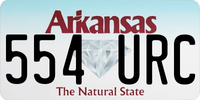 AR license plate 554URC