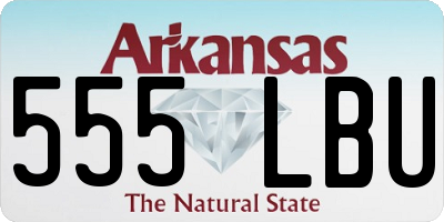 AR license plate 555LBU