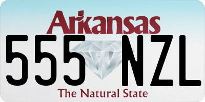 AR license plate 555NZL